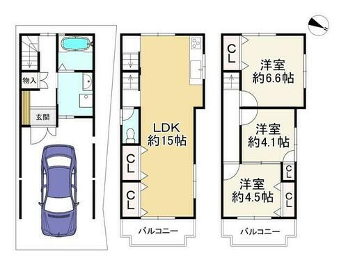 大阪府枚方市中宮東之町 1680万円