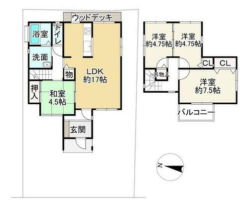 大阪府泉佐野市日根野 1630万円 4LDK