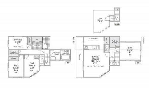 神奈川県横浜市港北区大豆戸町 7480万円 3SLDK