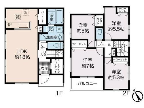 和泉町新築一戸建　全８棟　Ｎｏ．４