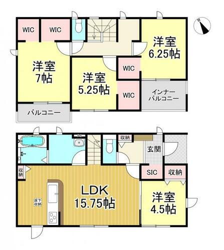 愛知県知多市日長字浦屋敷 日長駅 新築一戸建て 物件詳細