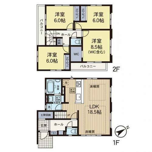 神奈川県横浜市泉区新橋町 6490万円 4LDK