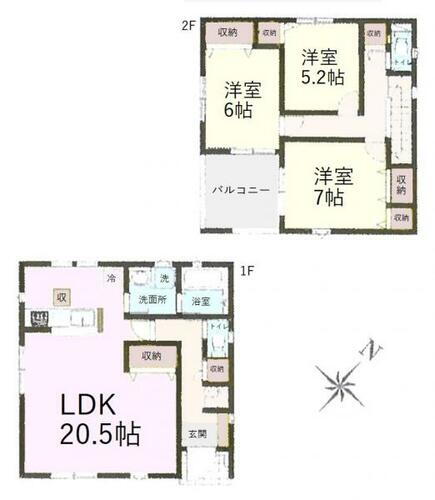 埼玉県川越市大字上戸 3390万円 3LDK