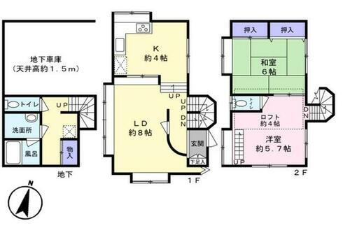 東京都世田谷区松原５丁目 4880万円