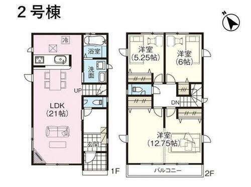 新発田市新栄町　２号棟 ２号棟住みやすさと快適さを兼ね揃えた１棟です。