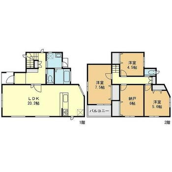  7号棟間取図