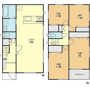  23号棟間取図