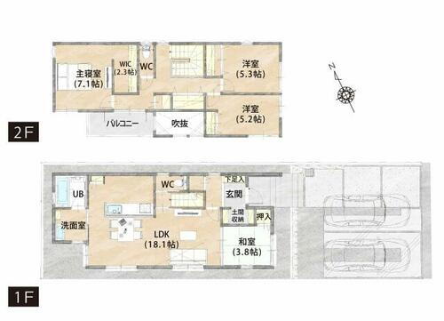 愛知県知多市清水が丘１丁目 神宮前駅 新築一戸建て 物件詳細