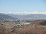この景色は、長野市内でも松代のここだけしかございません。
