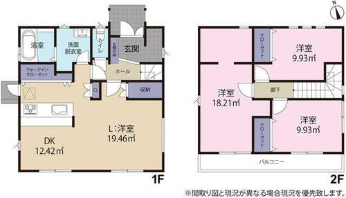 富士市松本　中古住宅 ＬＤＫ約２１帖、洋室約１１．５帖、洋室約６．４帖、洋室約６．４帖