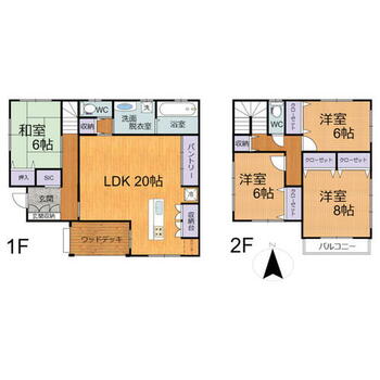 安八町東結　デザイナーズ中古住宅　４　Ｌ　Ｄ　Ｋ　２階建　２０２０年築 デザイナーズ住宅、土地約７１坪、建物約３５坪、２０２０年築のリフォーム済中古住宅、４ＬＤＫ、太陽光