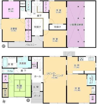 ※掲載の間取り図は設計図書を基に描き起こしたもので、実際とは多少異なる場合があります。