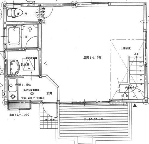  １階間取り図