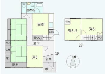 春日町ガレージ付き売戸建