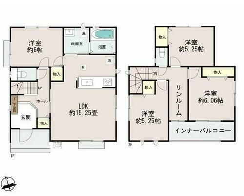 富山県富山市向新庄町２丁目 2490万円 4LDK