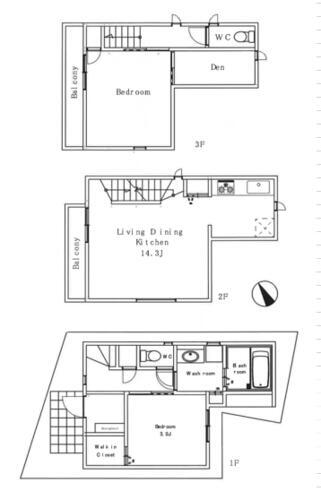 東京都台東区谷中３丁目 8450万円 2LDK