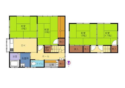 滋賀県長浜市殿町 1460万円 4DK