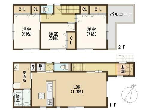 奈良県大和郡山市九条町 3180万円 3LDK