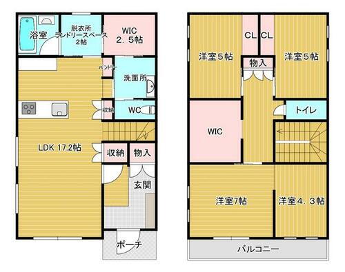 熊本県菊池郡菊陽町大字津久礼 三里木駅 新築一戸建て 物件詳細