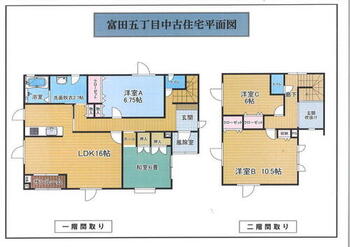  間取り平面図