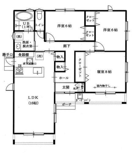 日常生活の利便性良好　富田町大徳南の新築オール電化平屋建て住宅