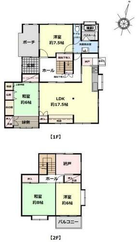 高田 １階と２階にお部屋が分散しているので使いやすい間取りです。