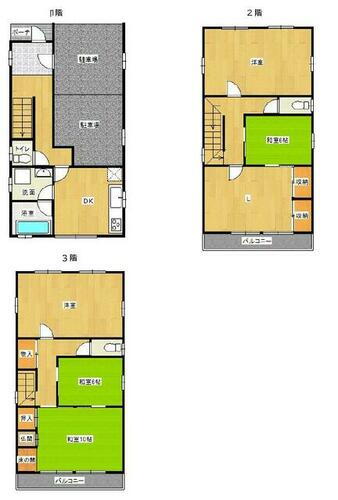 愛知県春日井市西本町１丁目 1980万円 6DK