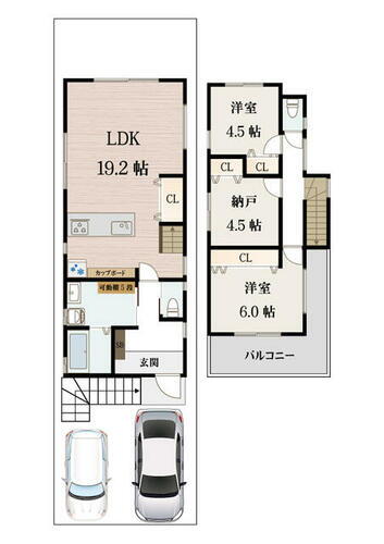 京都府京都市伏見区深草大亀谷東古御香町 3380万円 3LDK