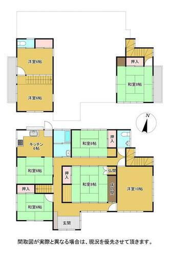 福岡県京都郡みやこ町豊津 1180万円 7DK