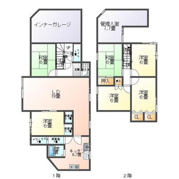 藤野四条６　８８０万円 880万円、5LDK、土地面積207m<sup>2</sup>、建物面積88.29m<sup>2</sup> 