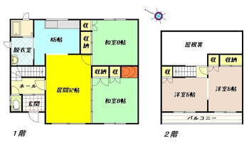 神居七条６　５００万円 500万円、4LDK、土地面積296.03m<sup>2</sup>、建物面積102.87m<sup>2</sup> 