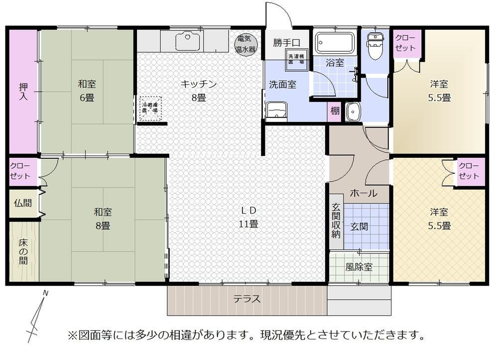 北海道亀田郡七飯町本町３ 中古住宅 物件詳細