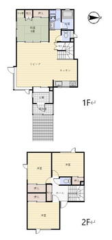 中ノ沢７　１１８０万円 1180万円、4LDK、土地面積190.48m<sup>2</sup>、建物面積108.23m<sup>2</sup> 1280万円、4LDK（納戸）、土地面積190m2、建物面積108m2