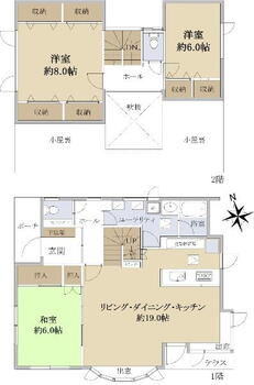 平岡五条４　２１８０万円 2180万円、3LDK、土地面積182.56m<sup>2</sup>、建物面積103.91m<sup>2</sup> 