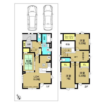 太平五条２（太平駅）　３４８０万円 3480万円、4LDK、土地面積148.7m<sup>2</sup>、建物面積105.36m<sup>2</sup> 