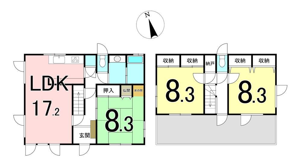 北海道札幌市清田区里塚三条３ 南郷１８丁目駅 中古住宅 物件詳細
