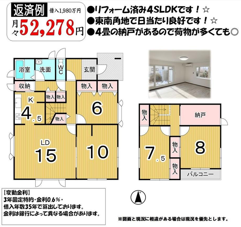 北海道函館市日吉町１ 中古住宅 物件詳細