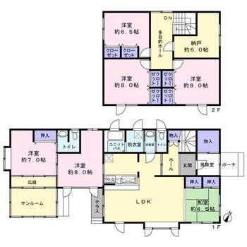 弥生３　２６５０万円 2650万円、6LDK+S、土地面積260.11m<sup>2</sup>、建物面積165.18m<sup>2</sup> 手書きによる書き起こしのため、現況と異なる場合がございます