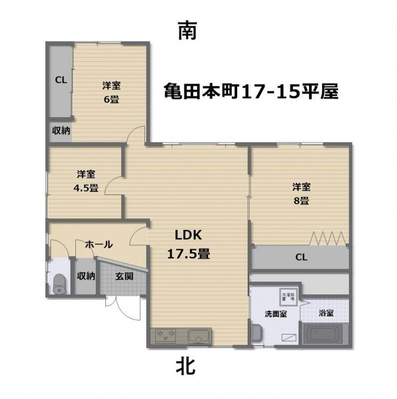 北海道函館市亀田本町 五稜郭駅 中古住宅 物件詳細