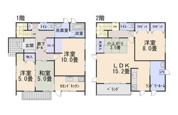 長橋町（前潟駅）　２８８０万円 2880万円、3LDKK+S（納戸）、土地面積199.08m<sup>2</sup>、建物面積128.75m<sup>2</sup> 