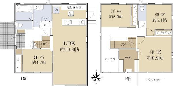 宮城県宮城郡利府町しらかし台５ 利府駅 中古住宅 物件詳細