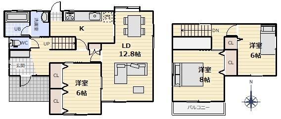 宮城県仙台市泉区館１ 北仙台駅 中古住宅 物件詳細