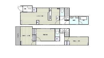 陣場町（福島駅）　３７９８万円 3798万円、3LDK、土地面積111.61m<sup>2</sup>、建物面積82.41m<sup>2</sup> 