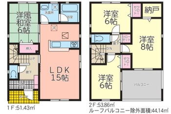 将軍野南１（土崎駅）　２５５０万円 2550万円、4LDK、土地面積209.94m<sup>2</sup>、建物面積95.57m<sup>2</sup> 