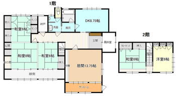 大字小湊字後萢（小湊駅）　５００万円 500万円、6DK、土地面積350.64m<sup>2</sup>、建物面積154.57m<sup>2</sup> 