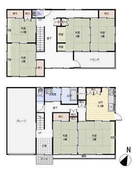 熱海町熱海５（磐梯熱海駅）　８７０万円 870万円、6DK、土地面積136.18m<sup>2</sup>、建物面積151.04m<sup>2</sup> 