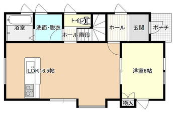 若狭郷屋（南陽市役所駅）　２８５０万円 2850万円、4LDK、土地面積198.42m<sup>2</sup>、建物面積102.68m<sup>2</sup> 1階間取り図