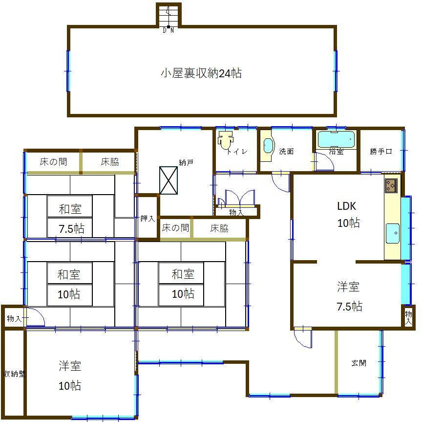 岩手県花巻市松園町 中古住宅 物件詳細