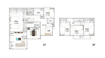 巣子（巣子駅）　２１１０万円 2110万円、5LDK、土地面積249.25m<sup>2</sup>、建物面積146.32m<sup>2</sup> 