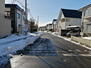 大字筒井字八ツ橋（筒井駅）　１１００万円 前面道路は冬季除雪入ります。こちらは西側。